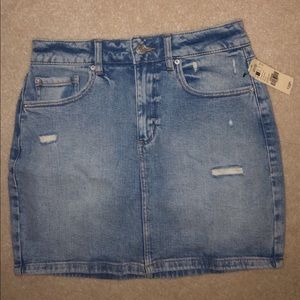 Garage Jean Skirt